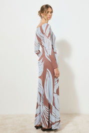 HEIRLOOM FLORAL SLEEVED DRESS HEIRLOOM FLORAL