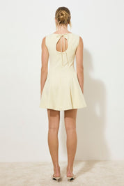 SOLICE MINI DRESS BUTTER