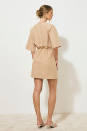 ROSARIO MINI DRESS NEUTRAL