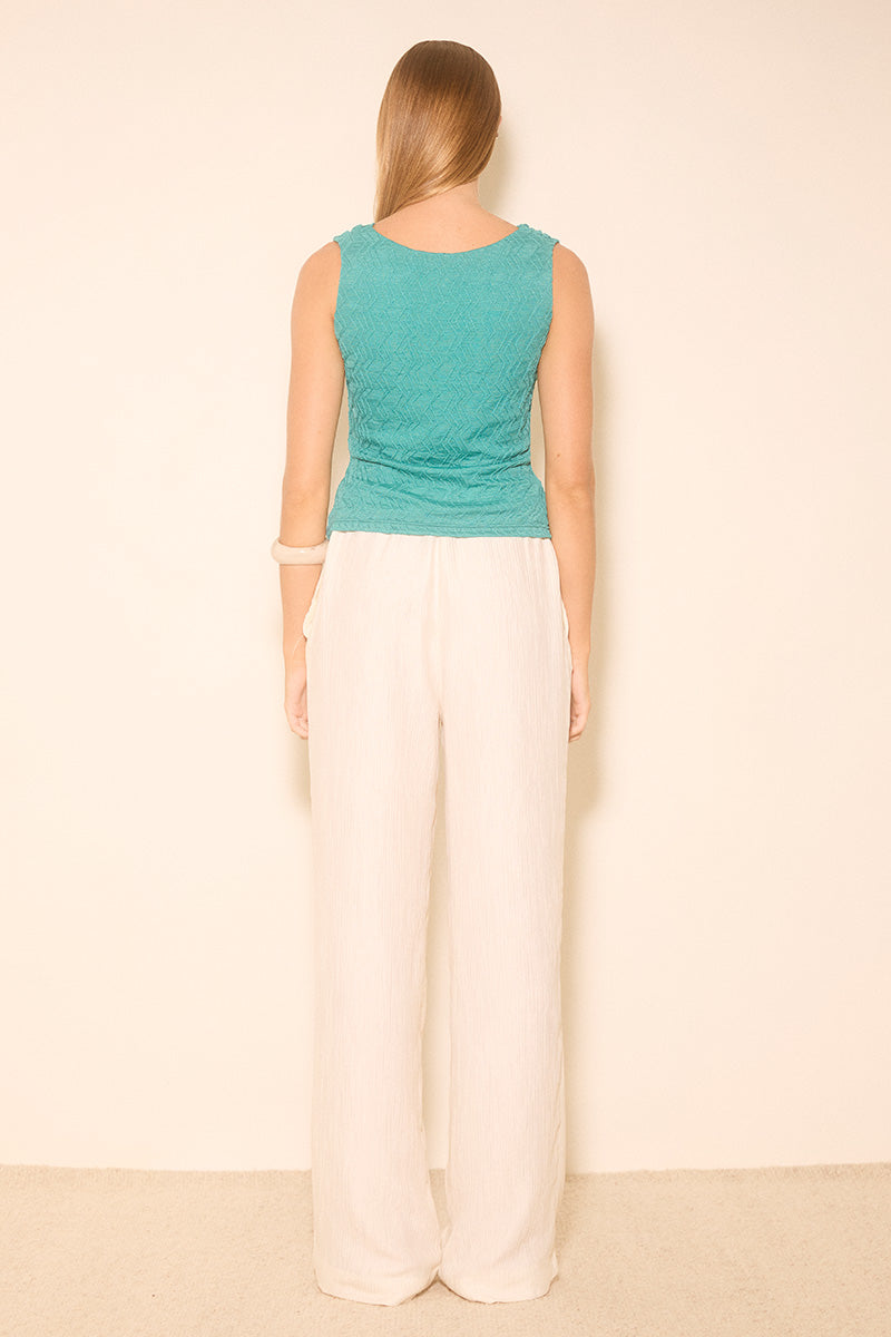 Nola Top Teal