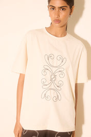 KEMOSABE TEE CREAM