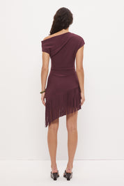 Freya Mini Dress Dusty Plum
