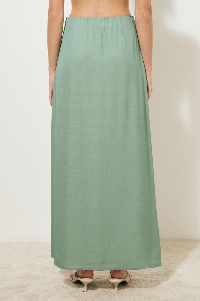 VESTIGE SKIRT JADE FLORAL