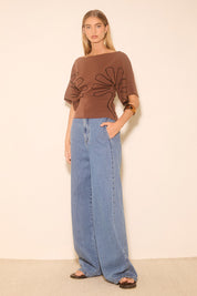 Venture Knit Top Cacao