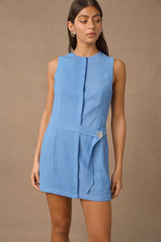 AELIA MINI DRESS - BLUE