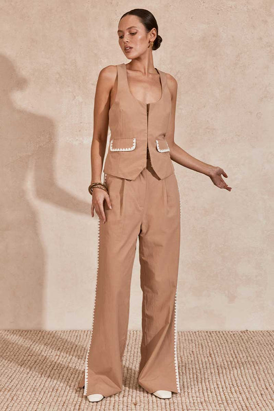 LISLE PANT - BISCUIT