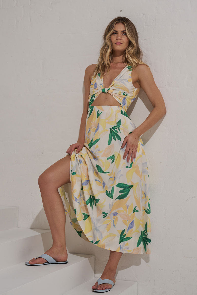 Monrenn Womens Clothing Sydney Fruitful Midi Dress