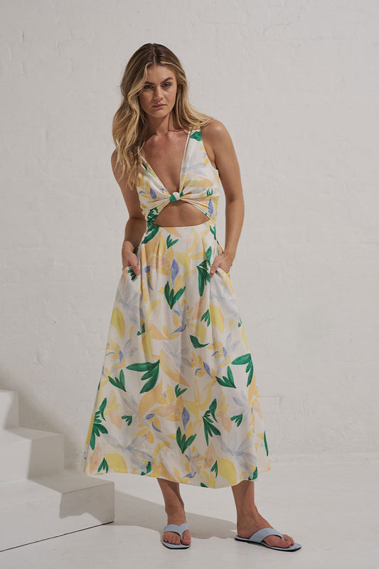 Monrenn Womens Clothing Sydney Fruitful Midi Dress 