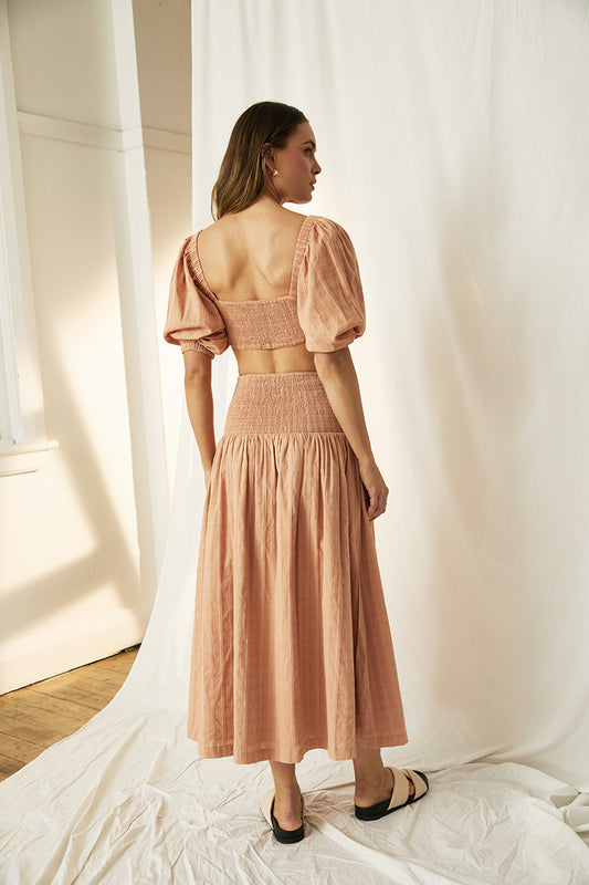MON RENN SOFIA CROP - BLUSH
