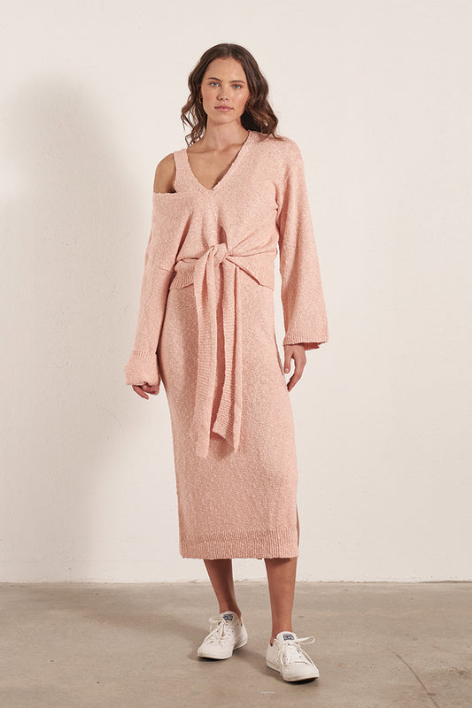 Mon Renn women's Clothing Sydney Cove Knit Jumper Pink 